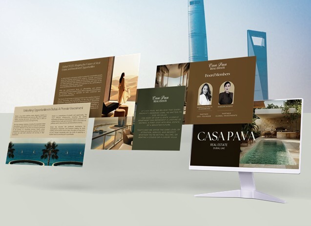 Brochure Design for Real Estate Developers in Dubai — 8Creatives